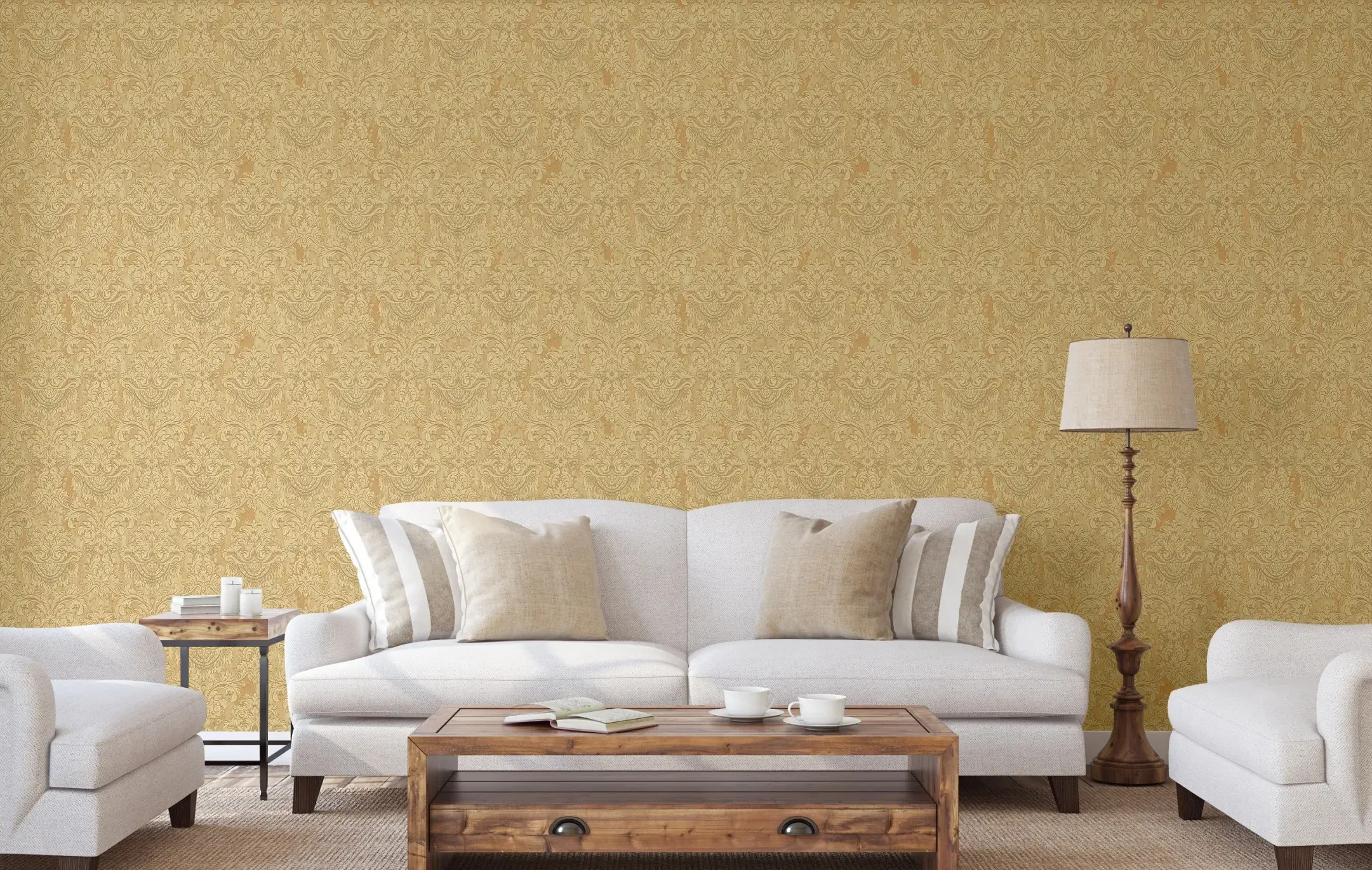 Beige Embossed Wallpaper – Timeless Warmth (7807-3) Beige Embossed Wallpaper – Timeless Warmth (7807-3)
